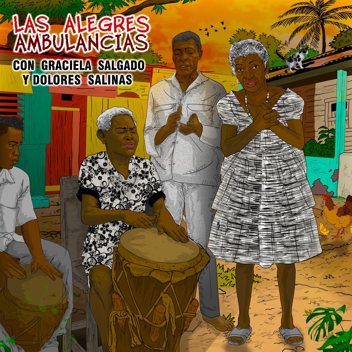 Las Alegres Ambulancias Con Graciela Salgado y Dolores Salinas - EP by Las Alegres Ambulancias, Graciela Salgado & Dolores Salinas album cover