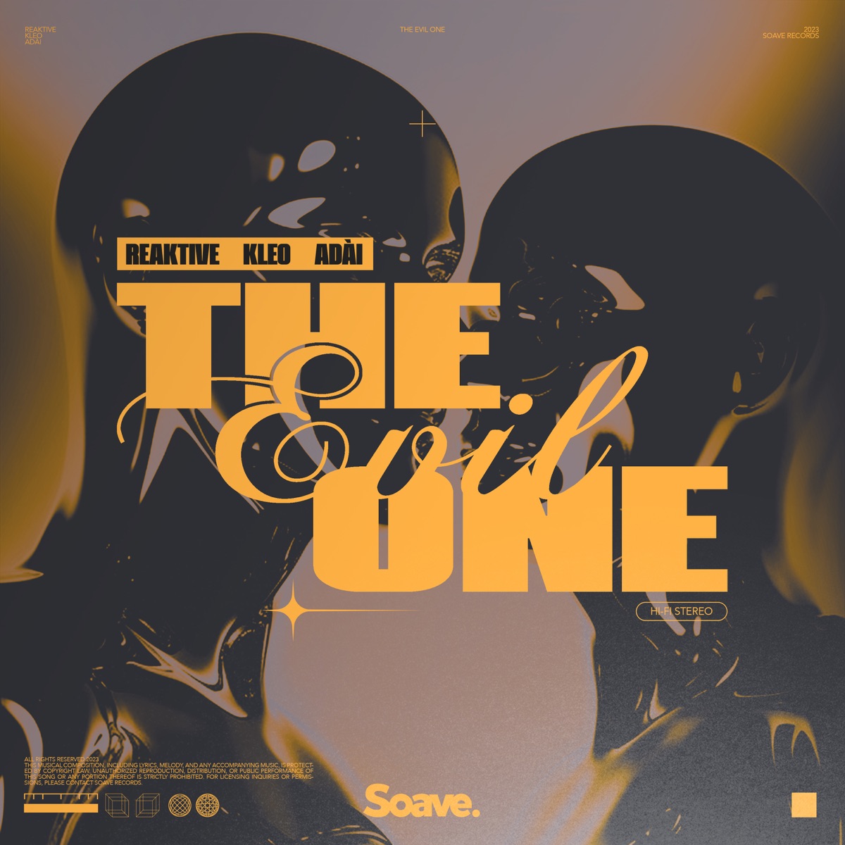 The Evil One - Single by Reaktive, Kleo & ADÀI album cover
