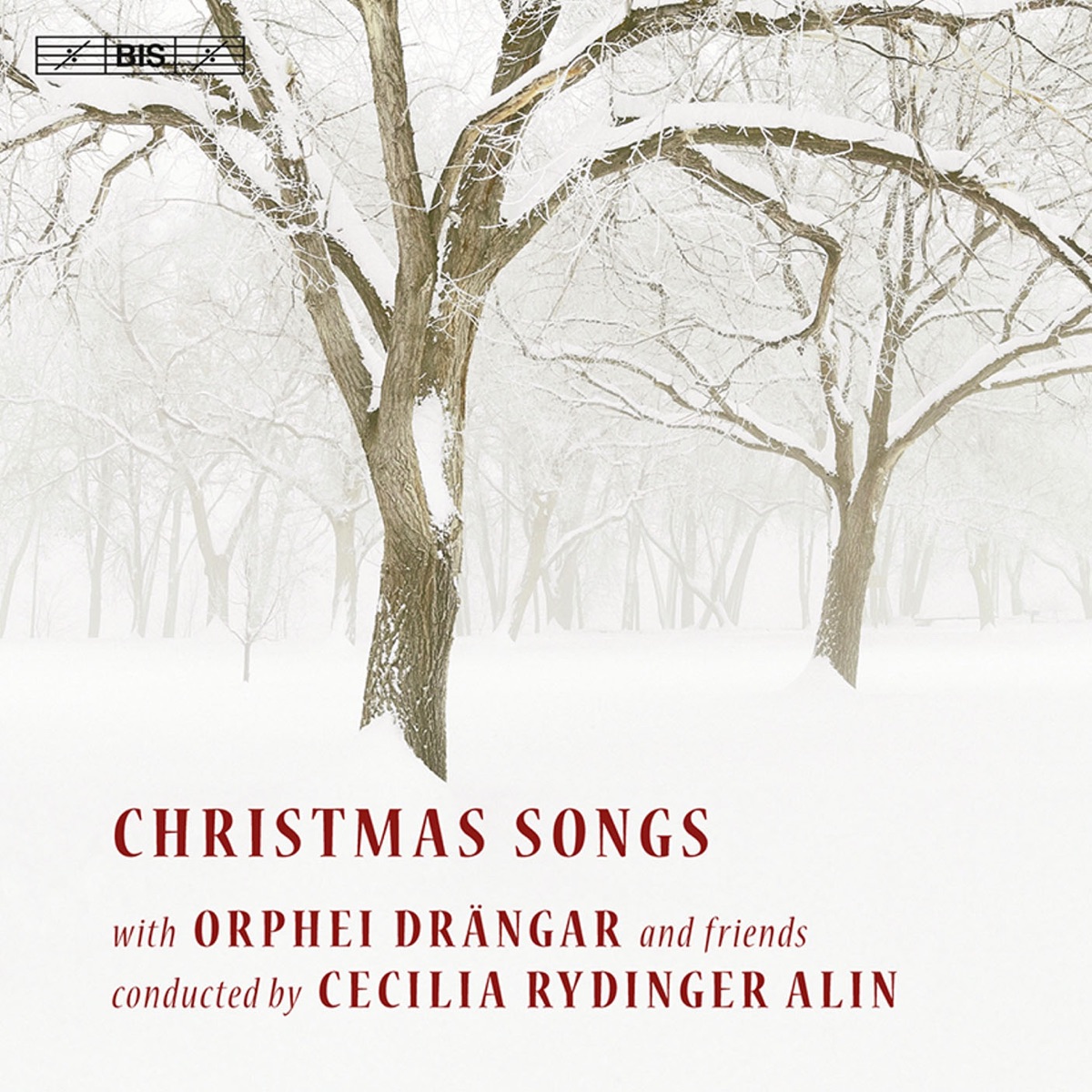 Christmas Songs by Orphei Drängar & Cecilia Rydinger Alin album cover