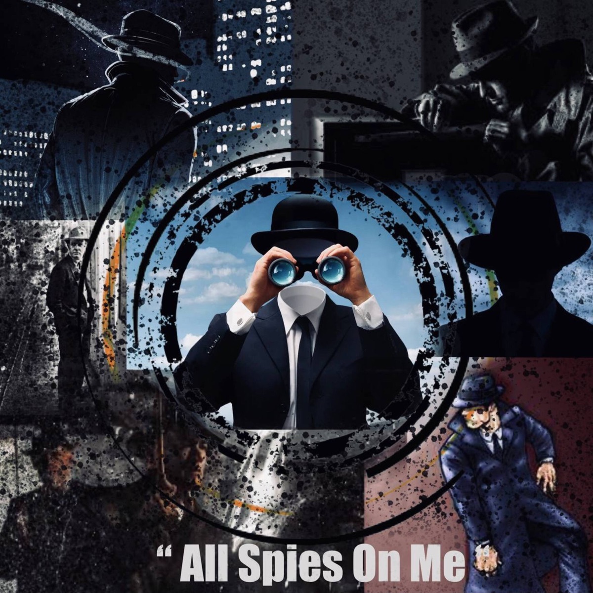 All Spies on Me (feat. Ggreco) - Single by HGEMONA$, ATC Coco & Dimitris Koufoudakis album cover