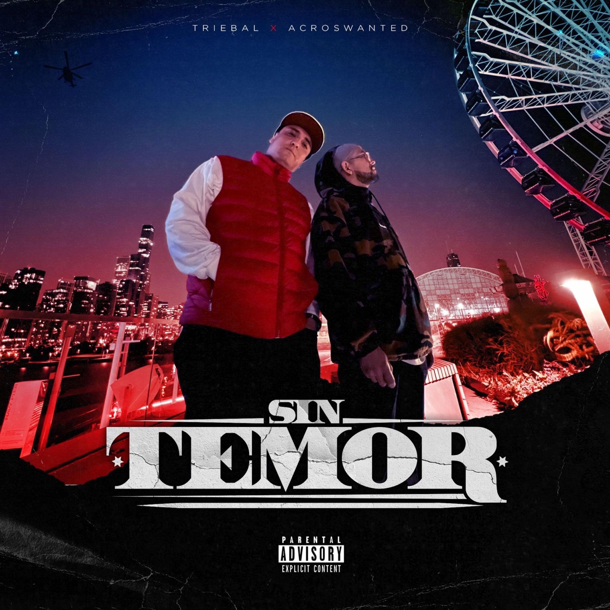 Sin Temor (feat. Triebal) - Single by AcrosWanteD album cover
