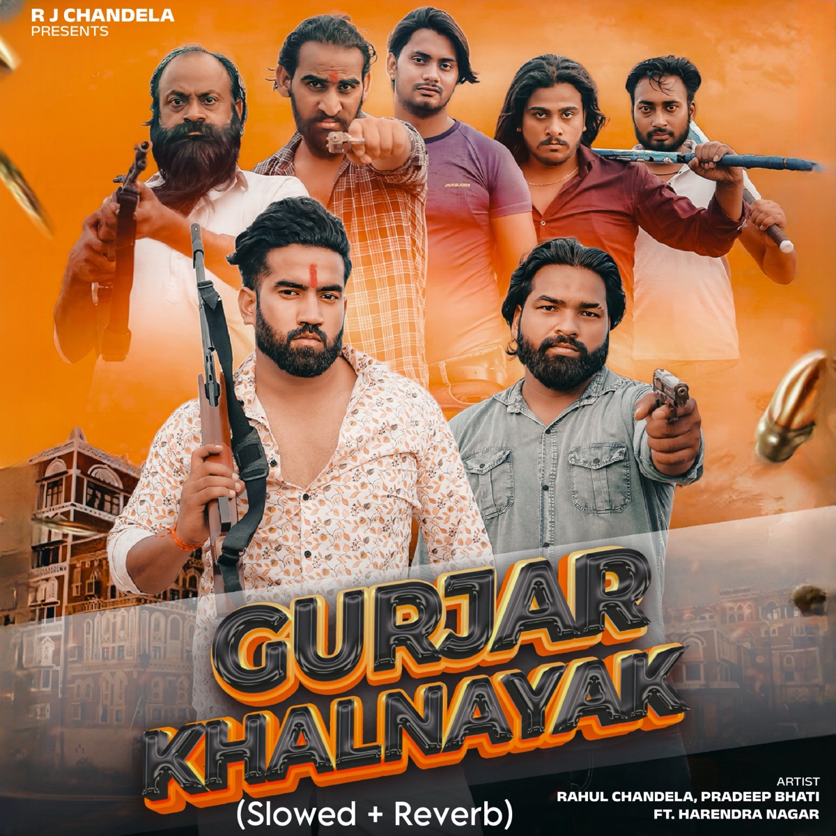 Gurjar Khalnayak (feat. Harander Nagar) [Slow+Reverb] - Single by Rahul Chandela & Pradeep Bhati album cover