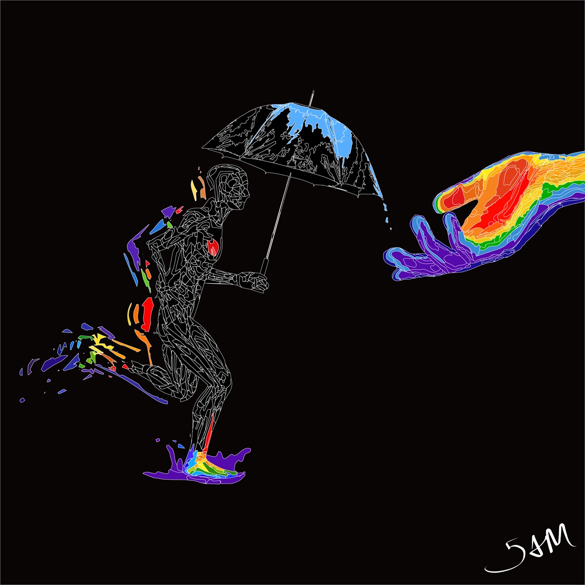 On My Own - Single by 5AM & Daji album cover