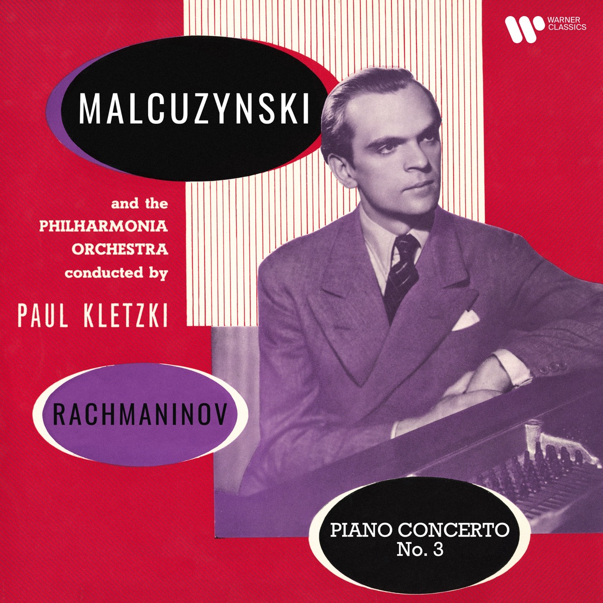 Rachmaninov: Piano Concerto No. 3, Op. 30 by Paul Kletzki, Philharmonia Orchestra & Witold Malcuzynski album cover