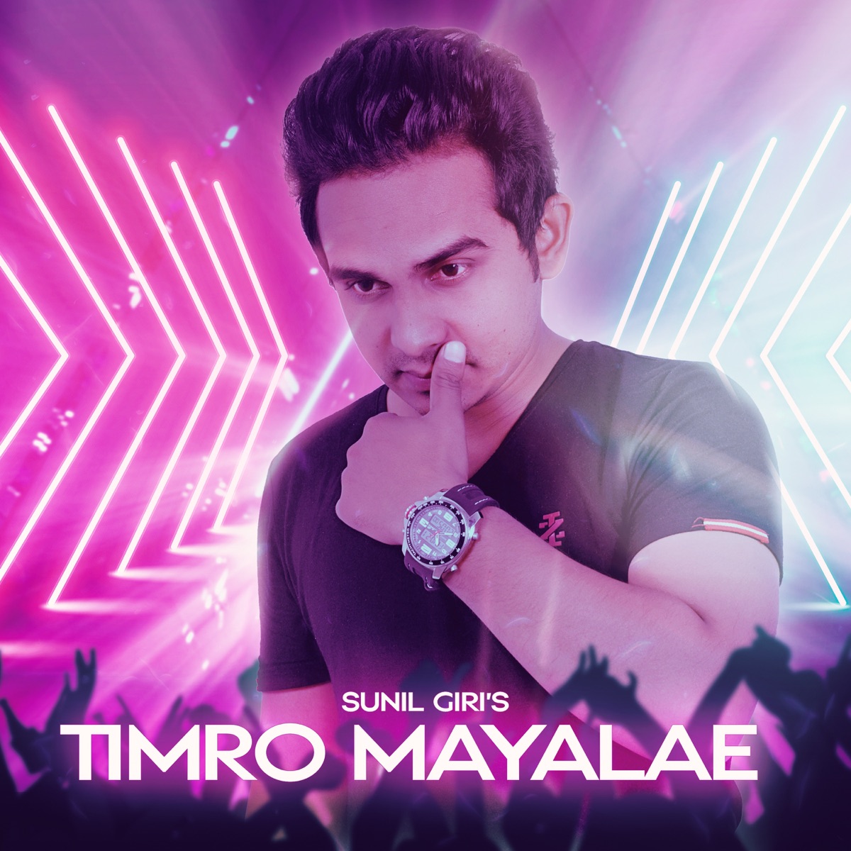 Timro Mayalae - Single by Sunil Giri album cover