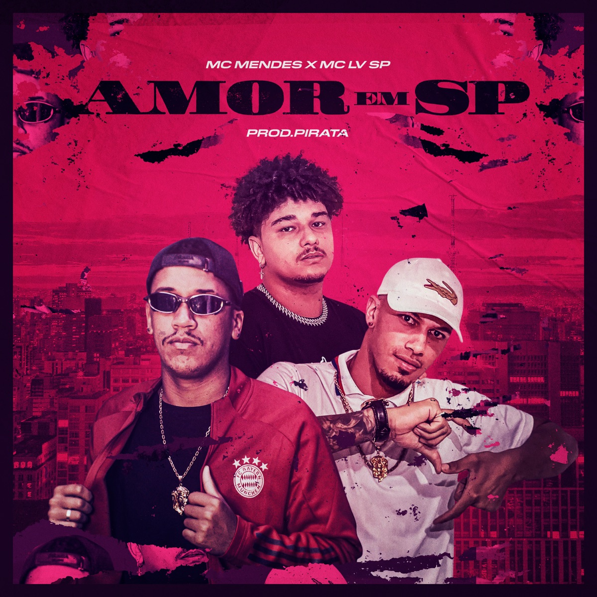Amor em Sp - Single by Mc Mendes, MC LV SP & Pirata album cover