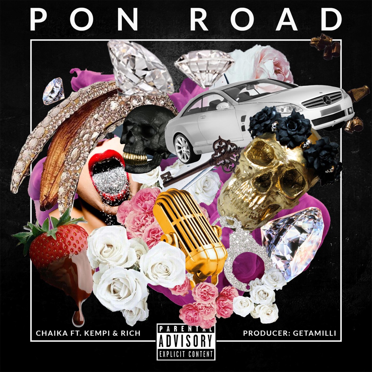 Pon Road - Single by Chaika, Kempi & RiCh album cover