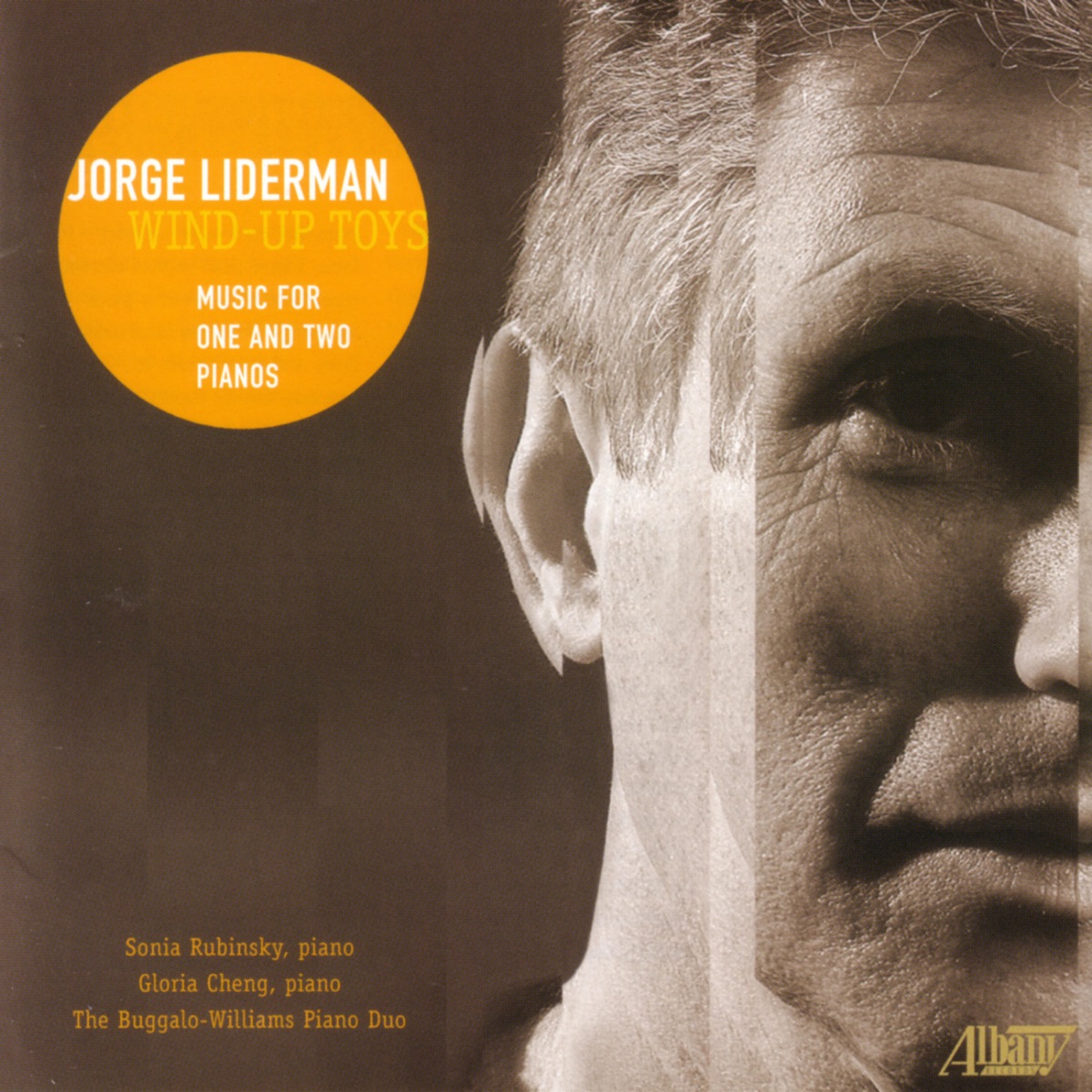 Liderman: Wind-Up Toys by Gloria Cheng, Sonia Rubinsky & The Bugallo-Williams Piano Duo album cover