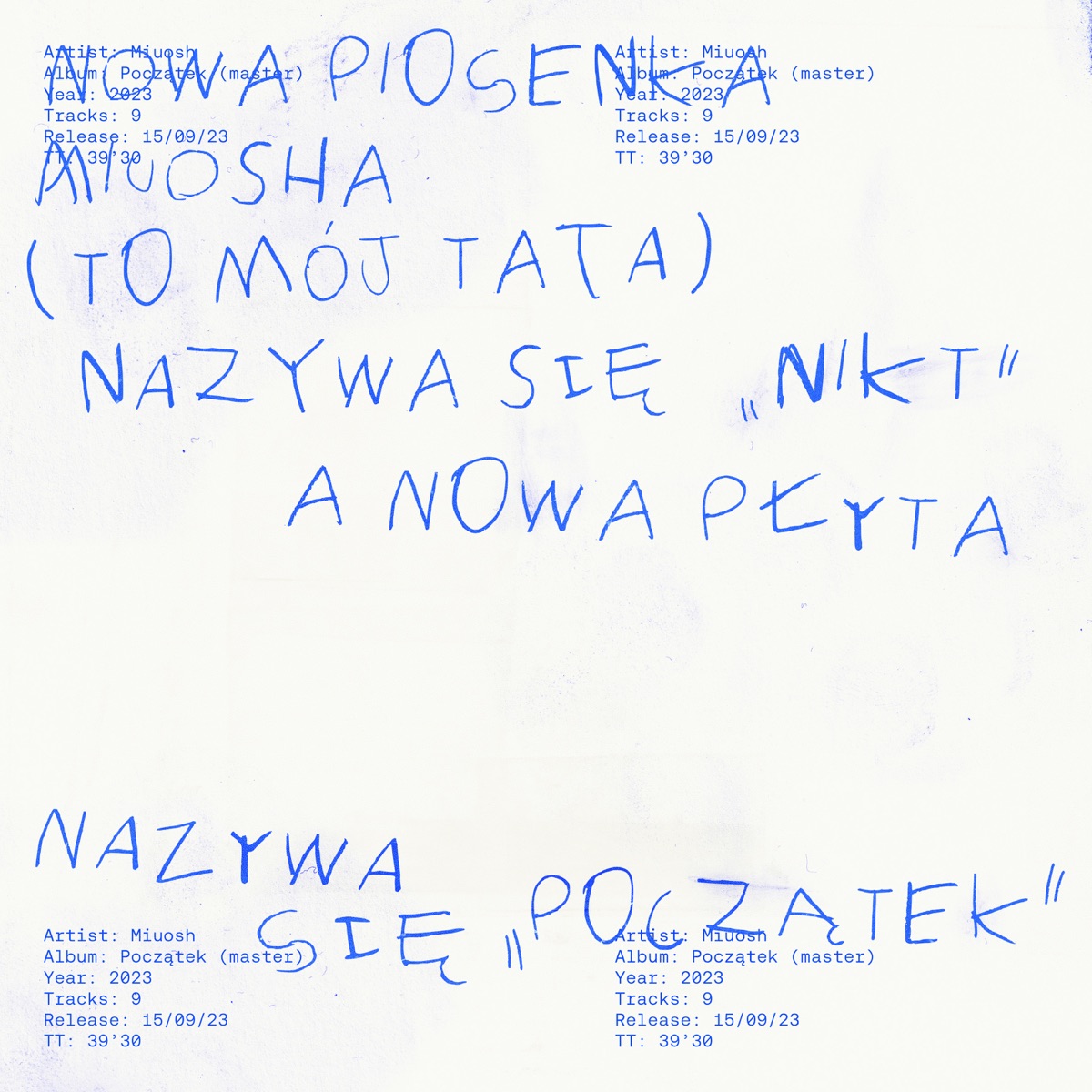 Nikt - Single by Miuosh & Piotr Zioła album cover