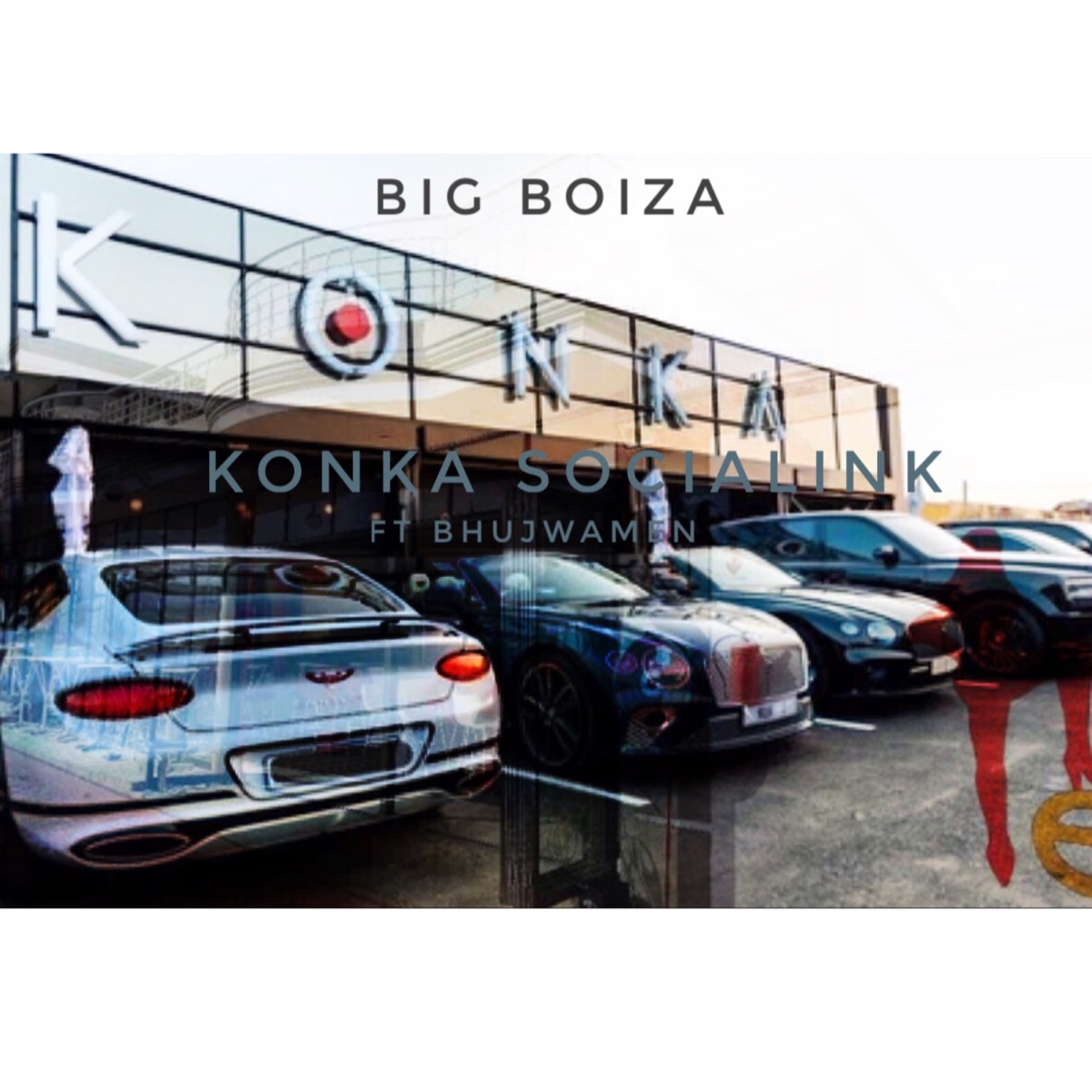 Konka Socialink (feat. Bhujwamen) - Single by Big Boiza album cover
