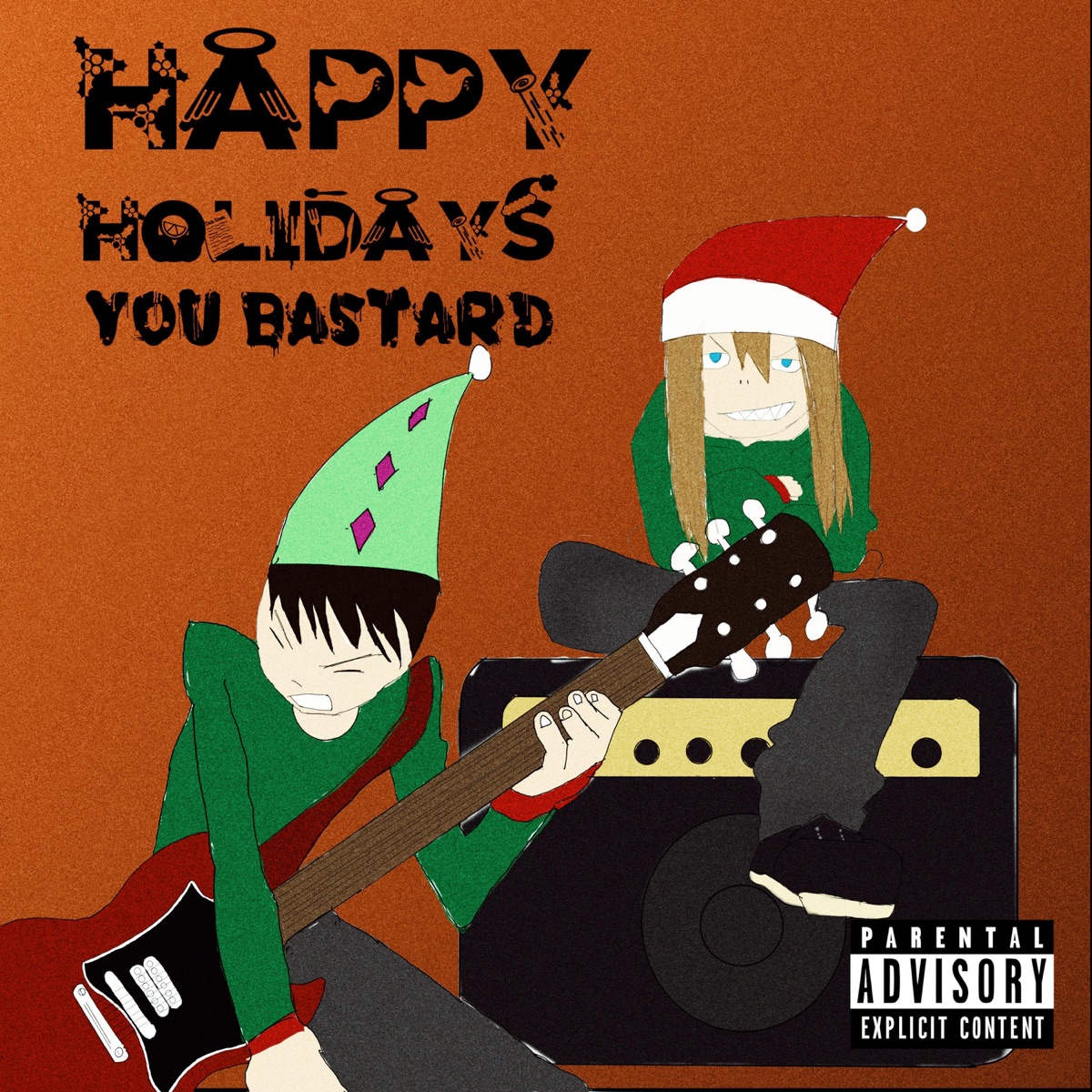 Happy Holidays, You Bastard - Single by Young Wein album cover