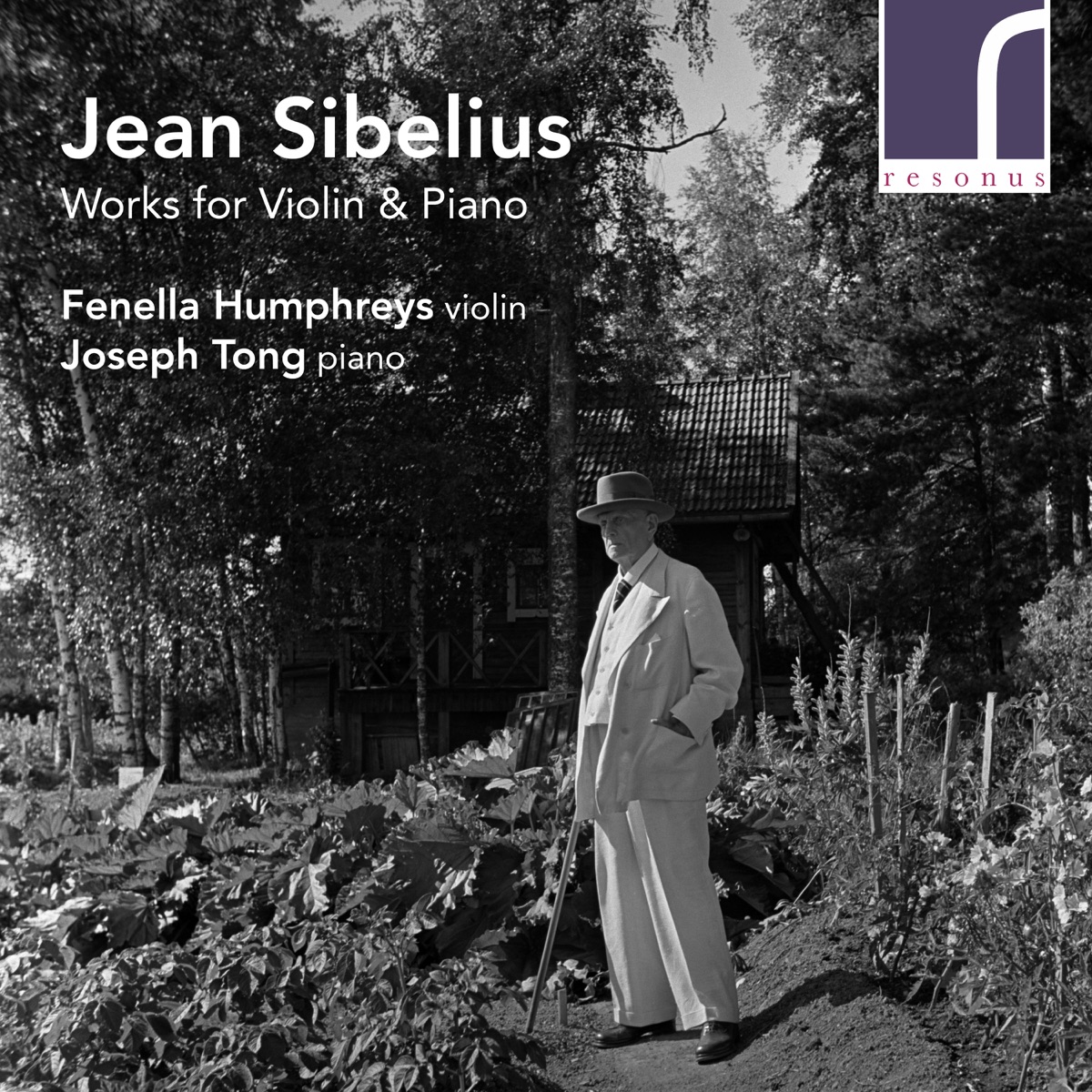 Sibelius: Works for Violin & Piano by Fenella Humphreys & Joseph Tong album cover