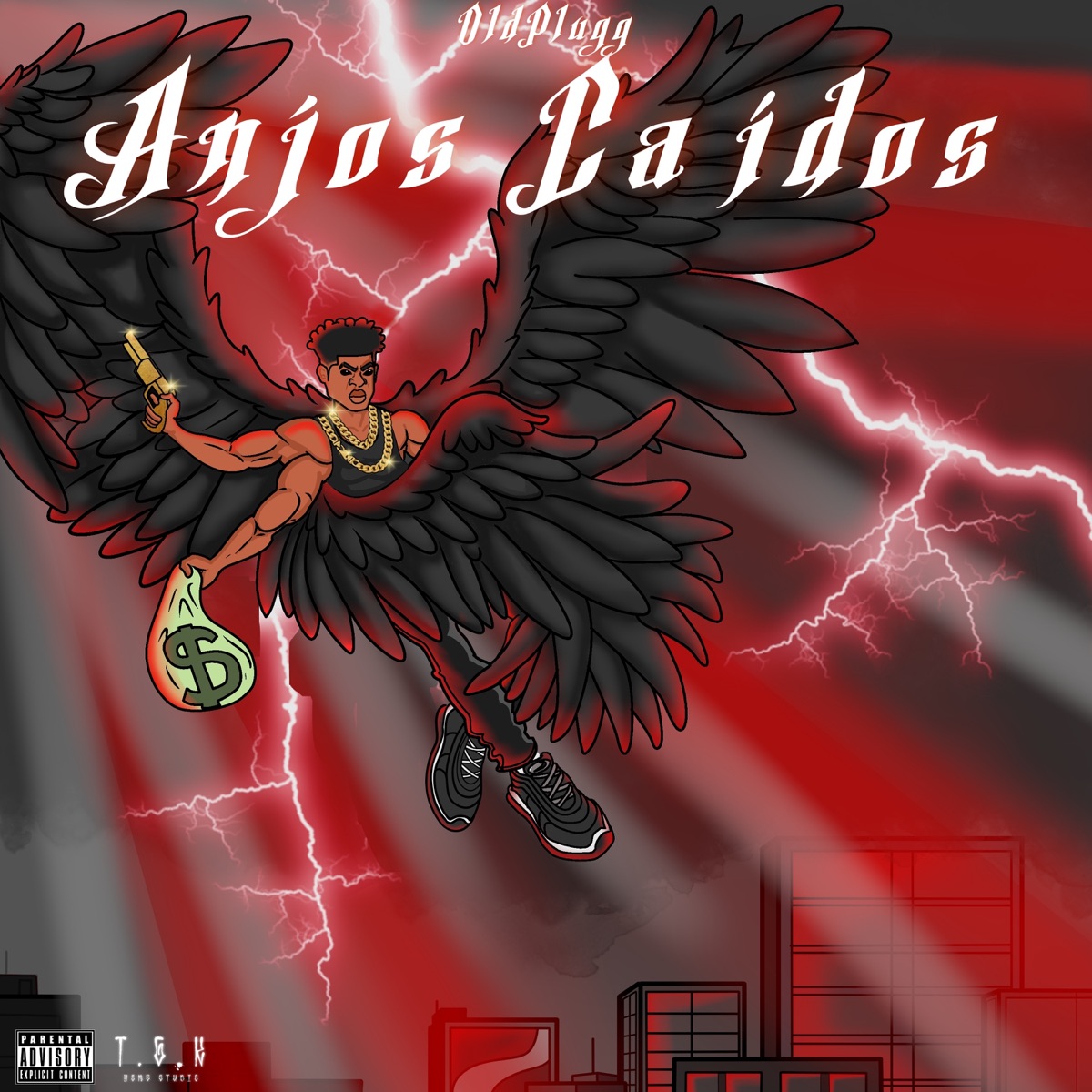 Anjos Caídos (feat. Whiteboy, Hawkfortyseven & Lil Vito) - Single by OldMarc album cover