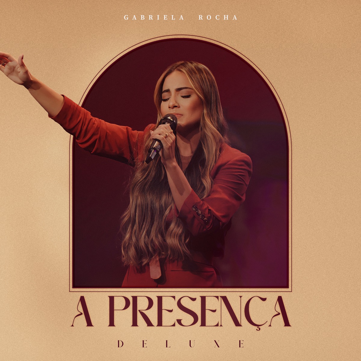A Presença (Deluxe) [Ao Vivo] by Gabriela Rocha album cover