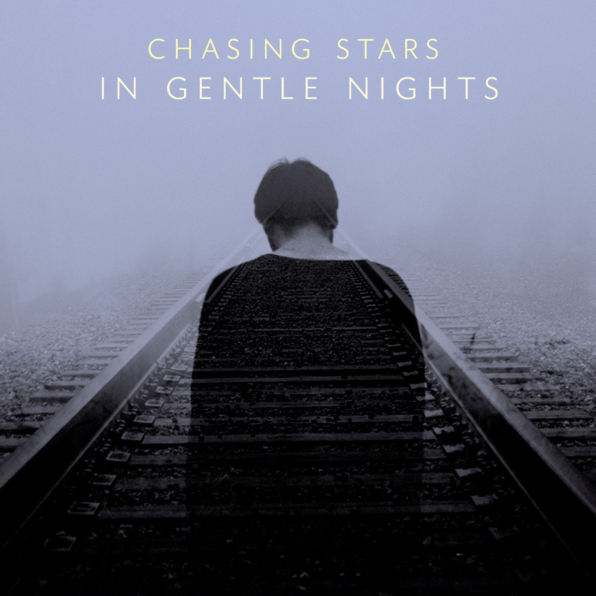Chasing Stars in Gentle Nights (Moonlight Echoes in Blue Yellow Skies) by Absence Of Doubt, Meditation Piano & Mila album cover