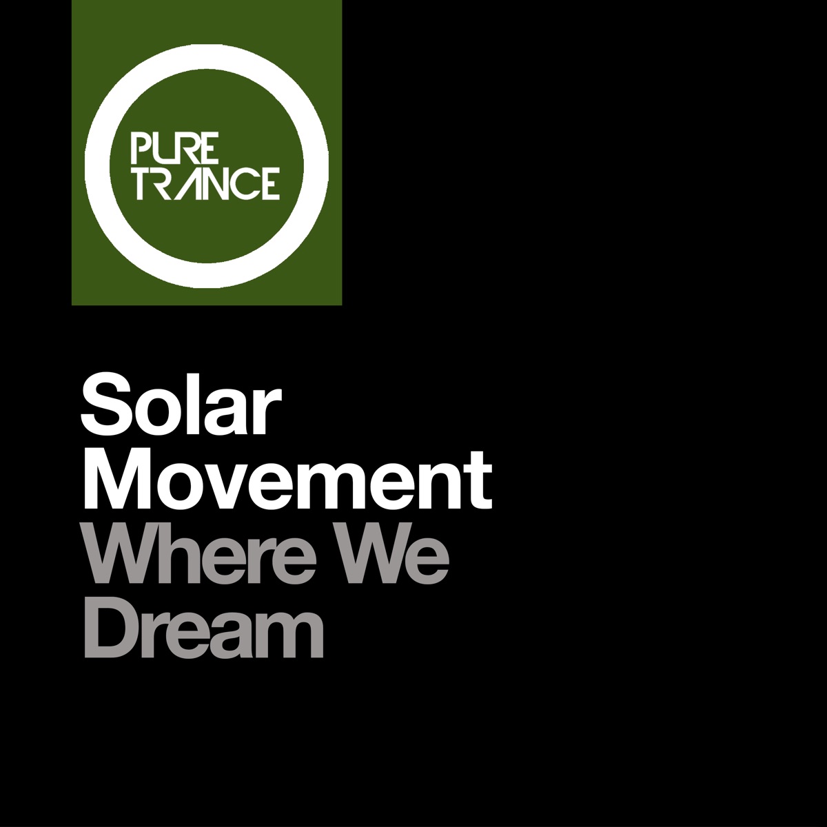 Where We Dream - Single by Solar Movement album cover