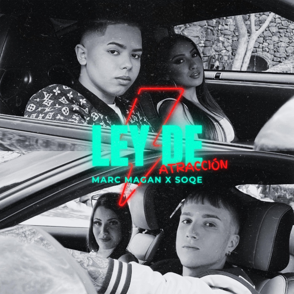 Ley de Atracción - Single by Marc Magán & Soqe album cover