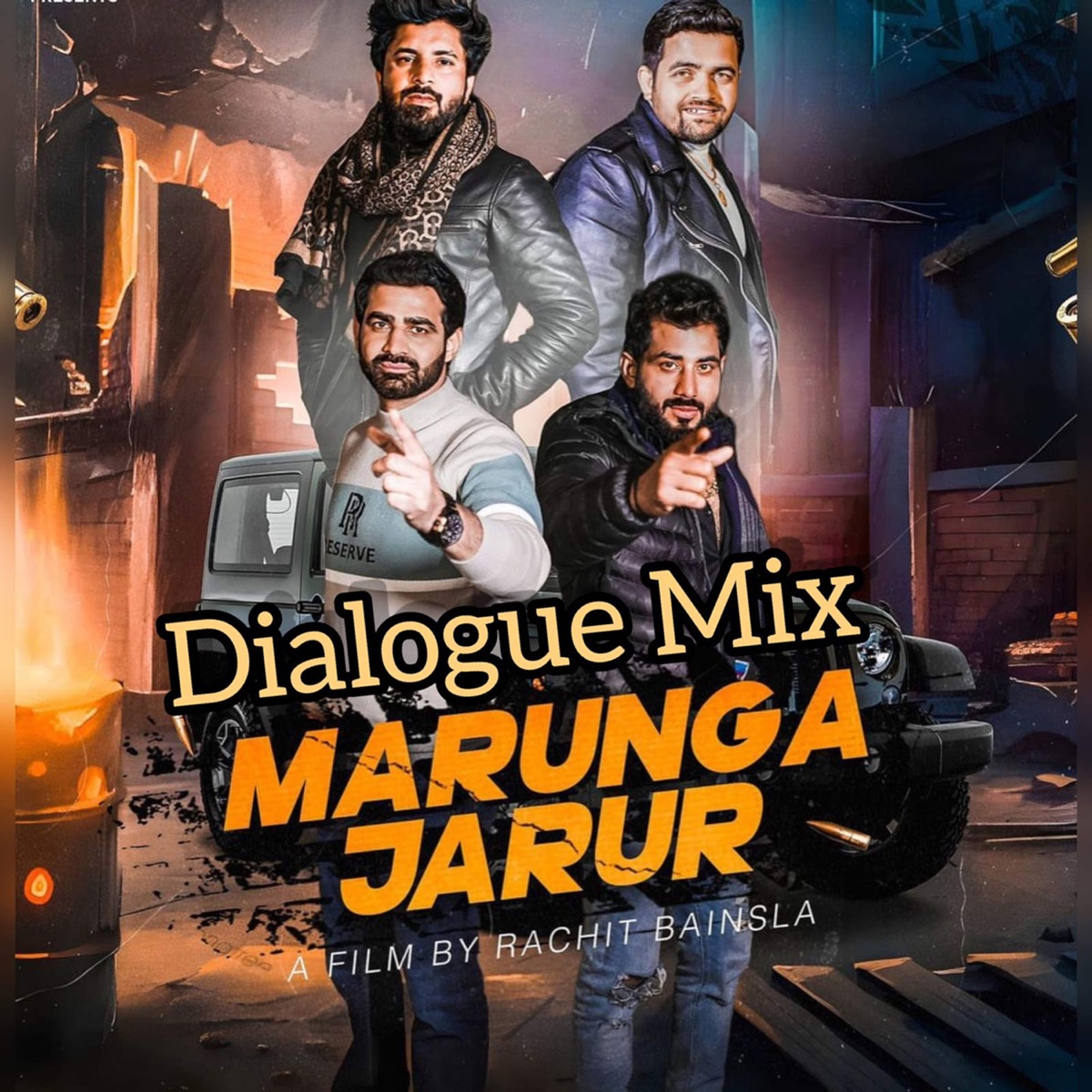 Marunga Jarur (Dialogue Mix) - Single by Rohit Sardhana album cover