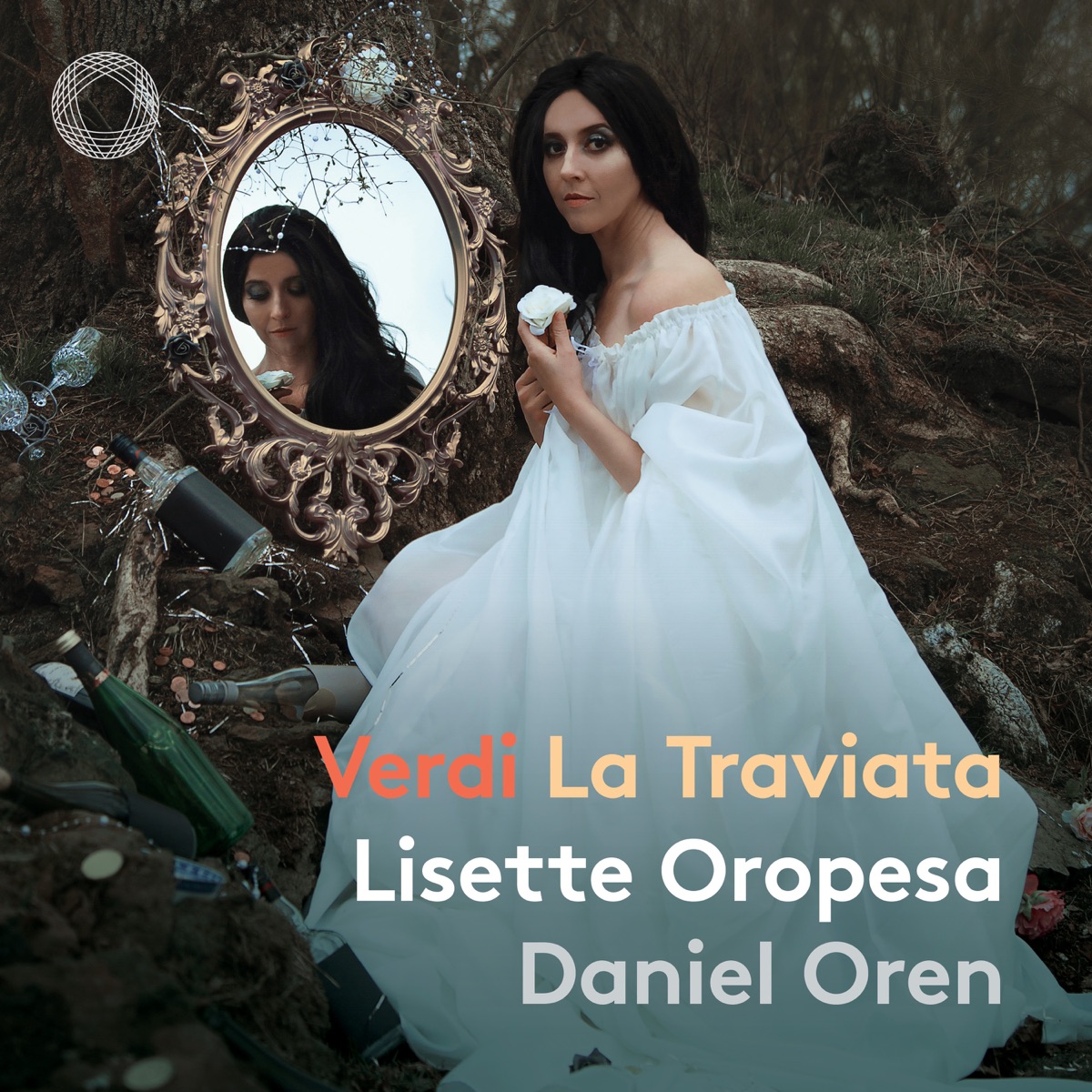 Verdi: La Traviata by Lisette Oropesa, René Barbera, Daniel Oren & Dresdener Philharmonie album cover