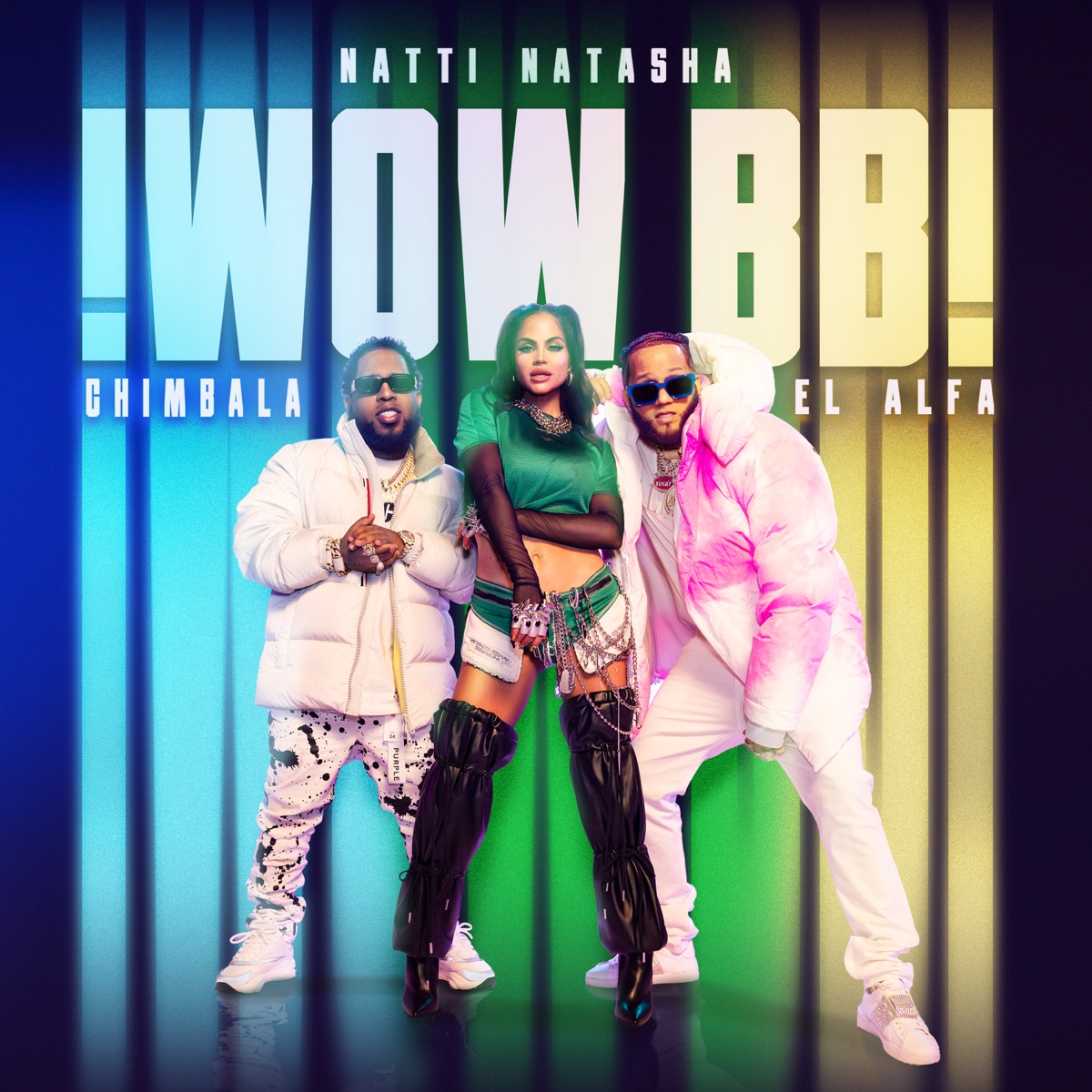 WOW BB - Single by NATTI NATASHA, El Alfa & Chimbala album cover