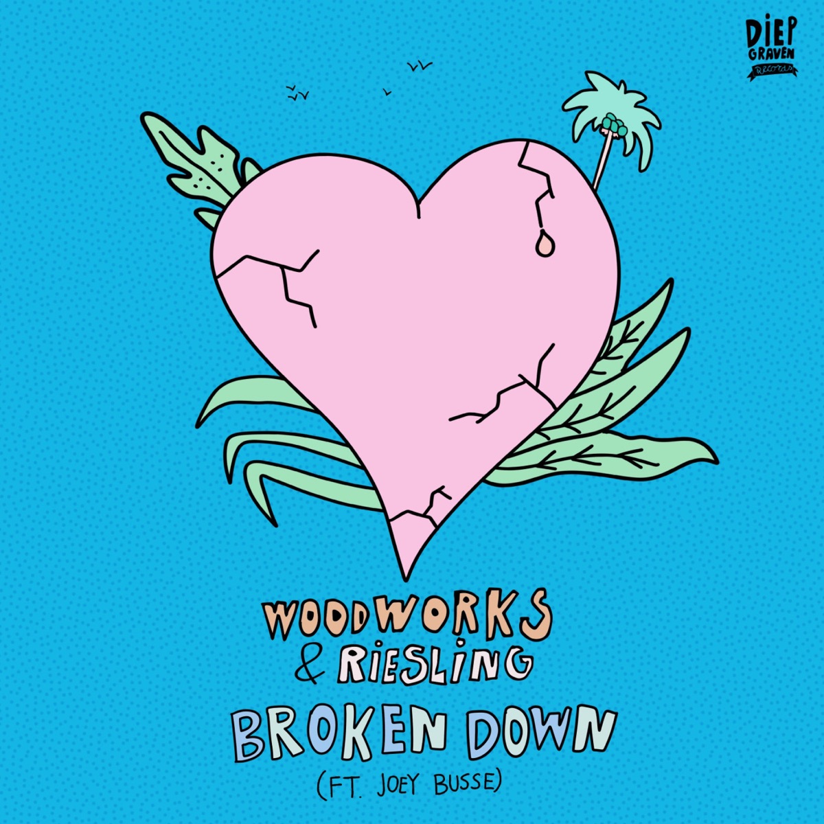 Broken Down - Single by Woodworks & Riesling album cover