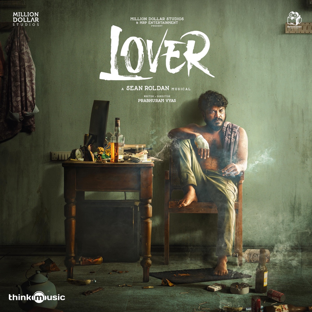Lover (Original Motion Picture Soundtrack) by Sean Roldan, Prabhuram Vyas & Mohan Rajan album cover