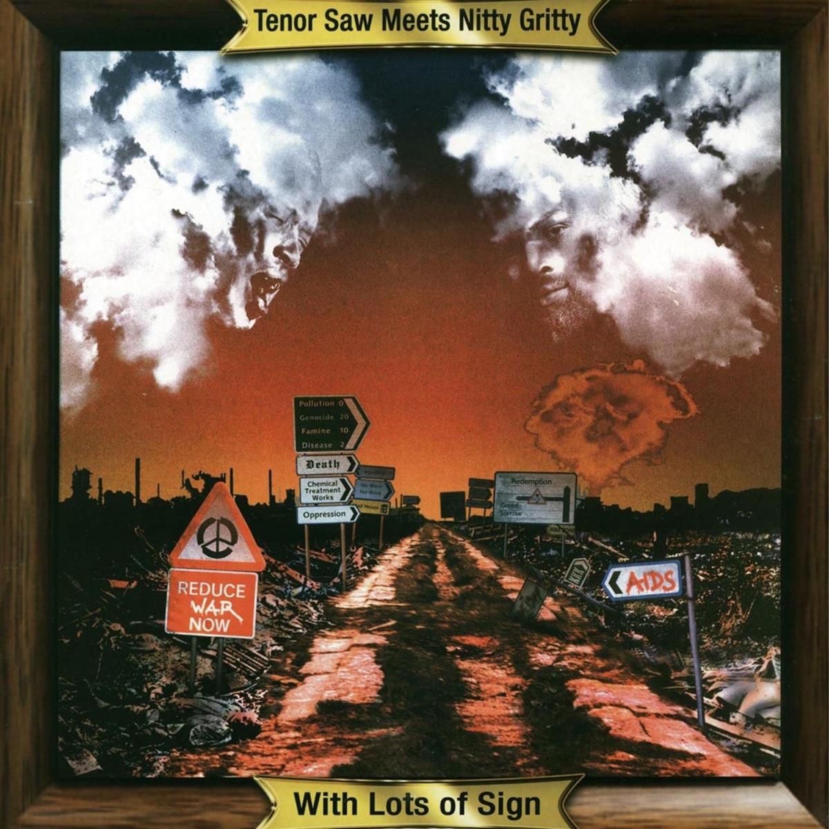 With Lots of Sign by Tenor Saw & Nitty Gritty album cover