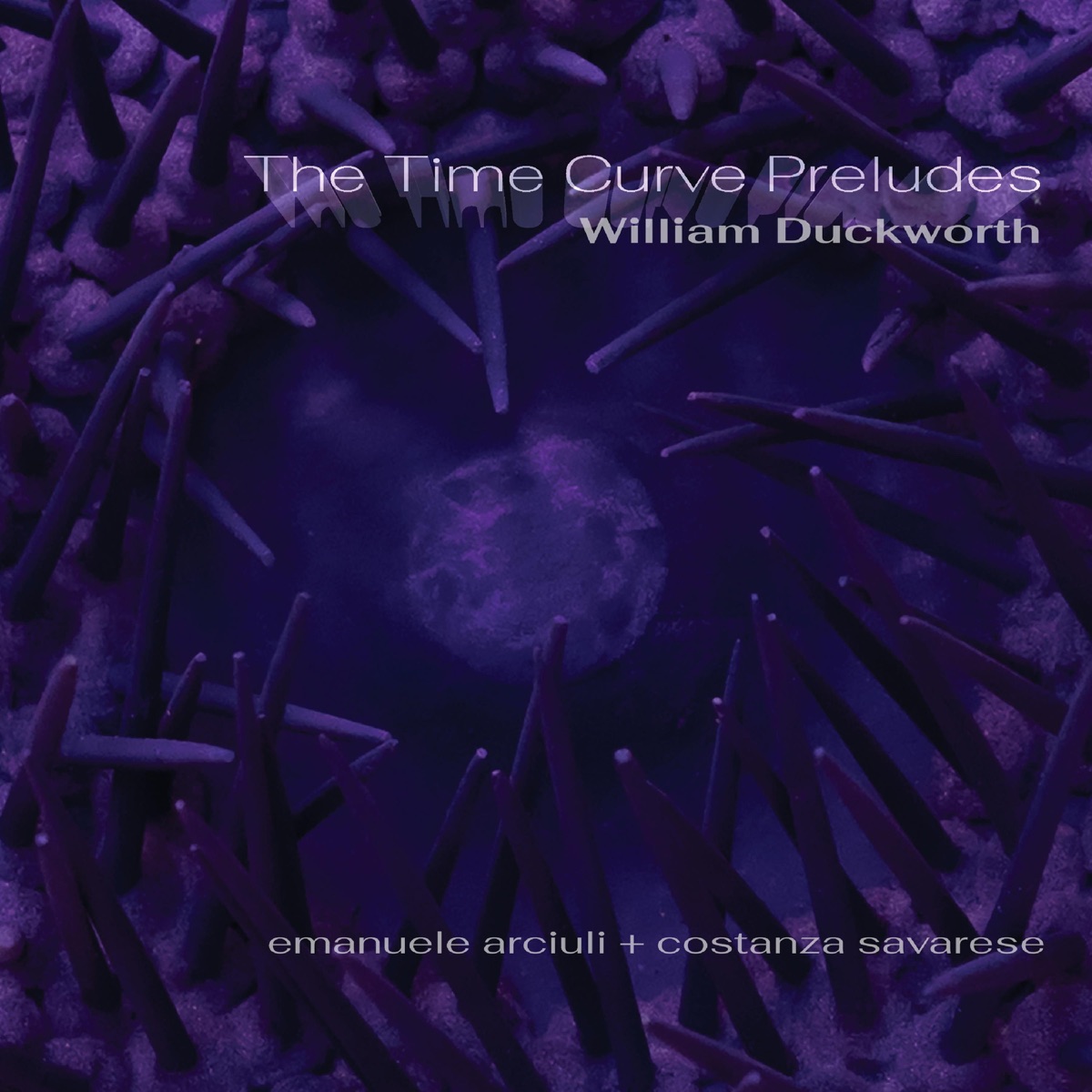 William Duckworth: The Time Curve Preludes by Emanuele Arciuli & Costanza Savarese album cover