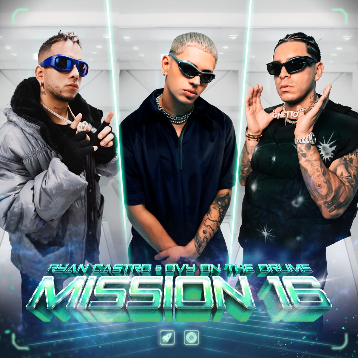 Ryan Castro, Ovy On The Drums | Mission 16 - Single by Alan Gomez, Ryan Castro & Ovy On the Drums album cover