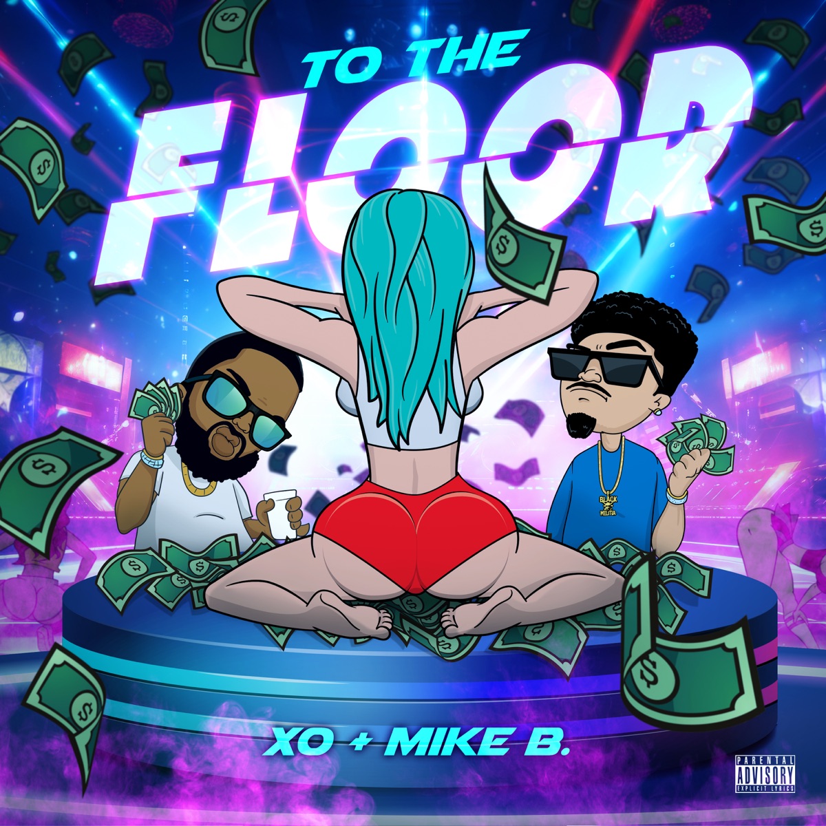 To the Floor - Single by XO & Mike B album cover