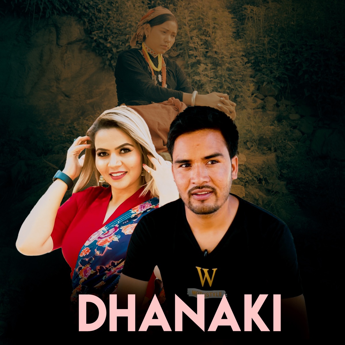 Dhanaki - Single by Khagendra Prasad Neupane & Laxmi Acharya album cover