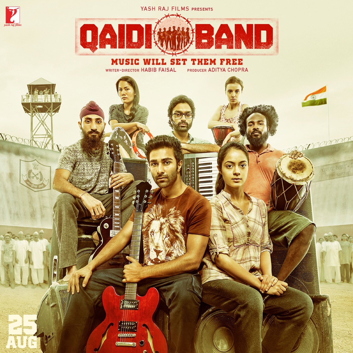 Qaidi Band (Original Motion Picture Soundtrack) [with Peter Muxka Manuel] by Arijit Singh, Yashita Sharma, Amit Trivedi & Peter Muxka Manuel album cover