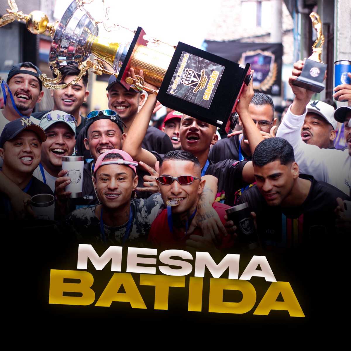 Mesma Batida (feat. Lacxrda & Subx) - Single by MC LCK & MeninoBiasi album cover