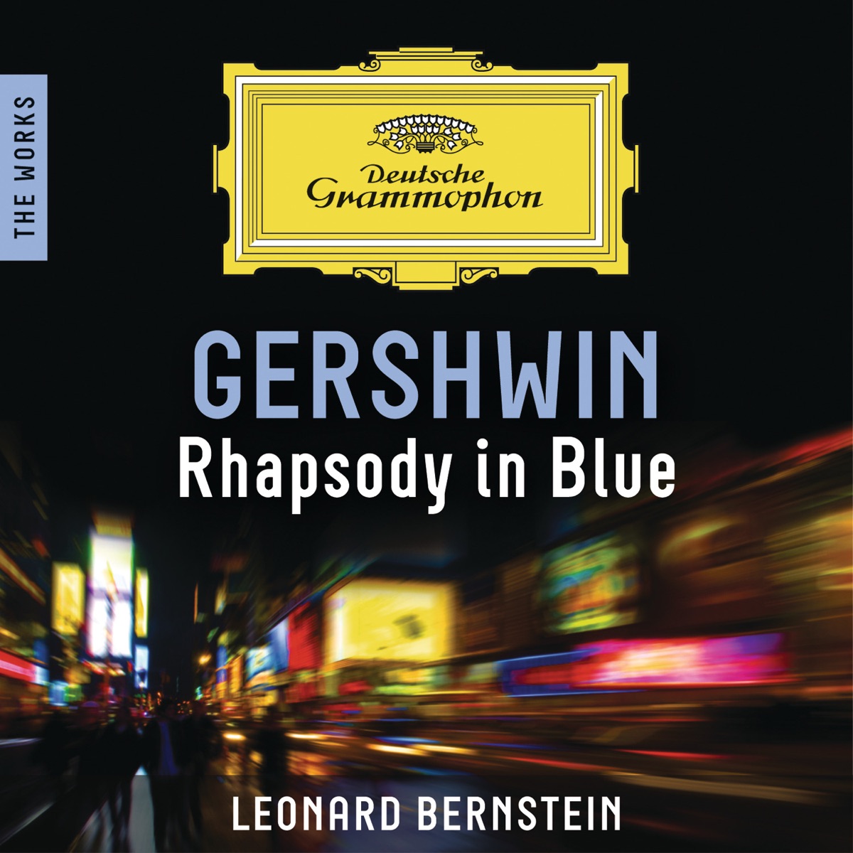Rhapsody in Blue - EP by Leonard Bernstein & Los Angeles Philharmonic album cover