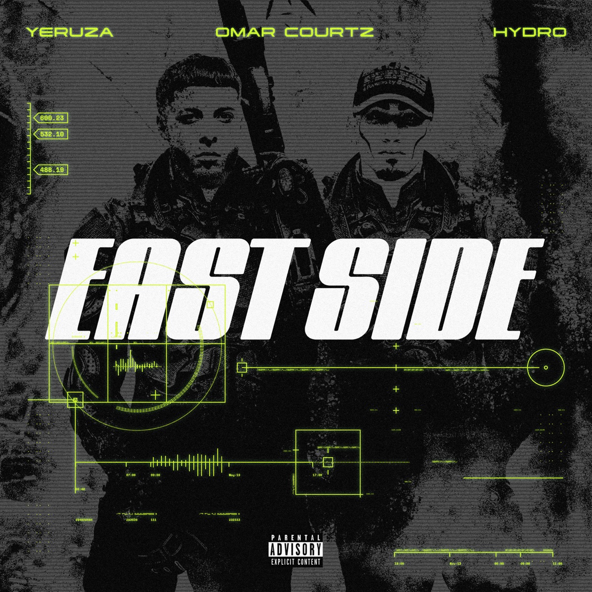 East Side - Single by Yeruza, Omar Courtz & Hydro album cover artwork