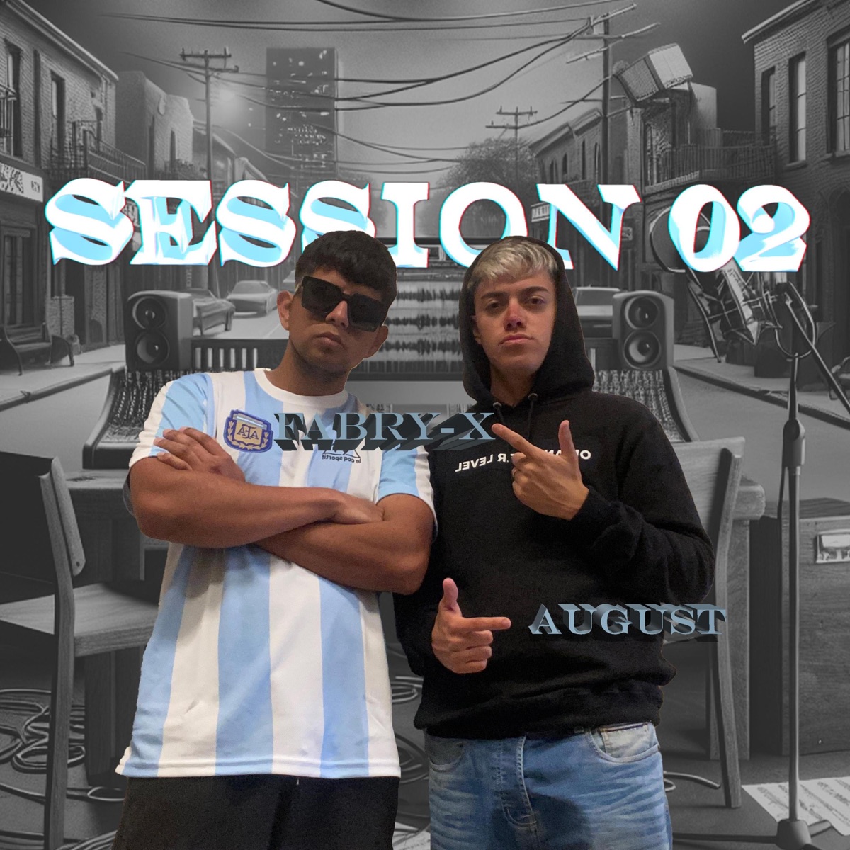 Session #02 (feat. August) - Single by Fabry-X album cover