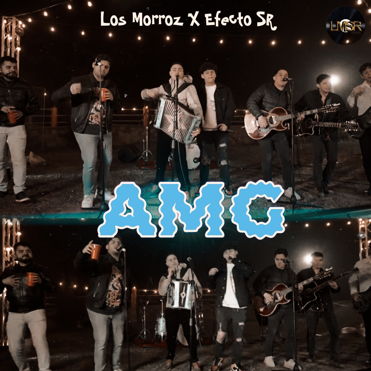AMG (En Vivo) - Single by Los Morroz & Efecto SR album cover