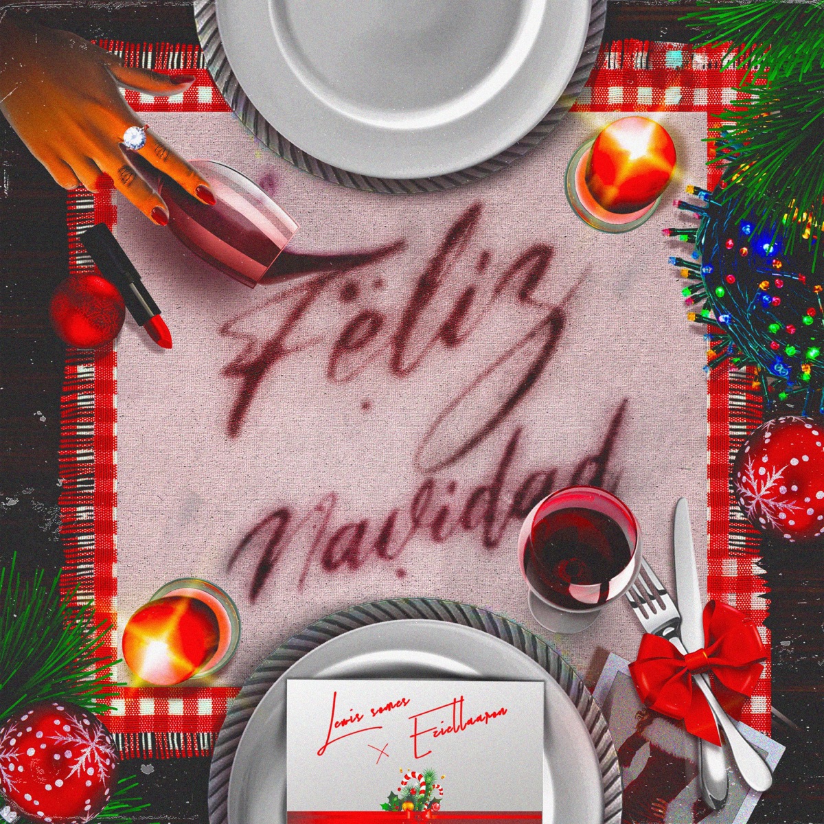 Feliz navidad (feat. Eziellaaron) - Single by Lewis Somes album cover