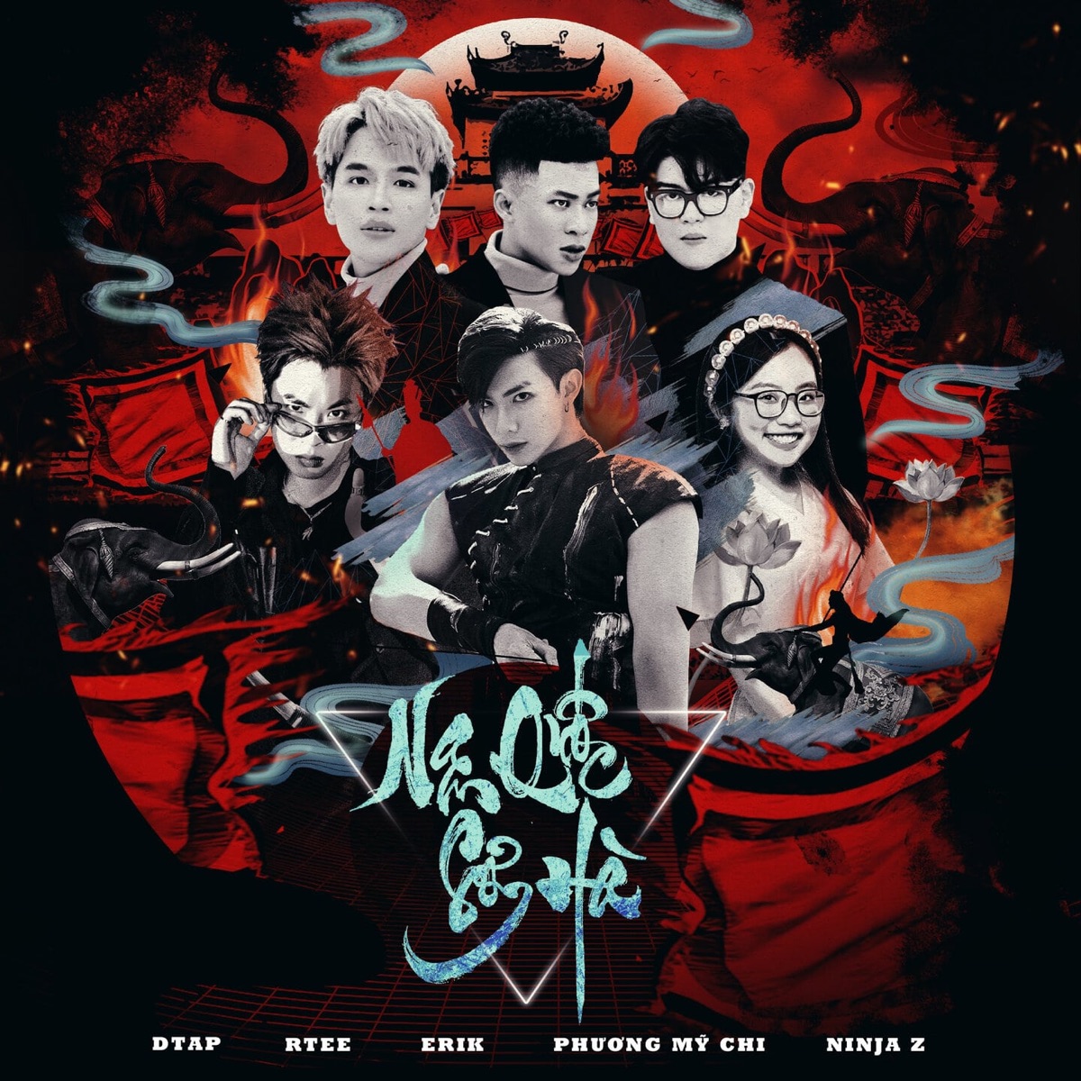 Nam Quốc Sơn Hà - Single by Dtap, Erik, Phương Mỹ Chi & Rtee album cover