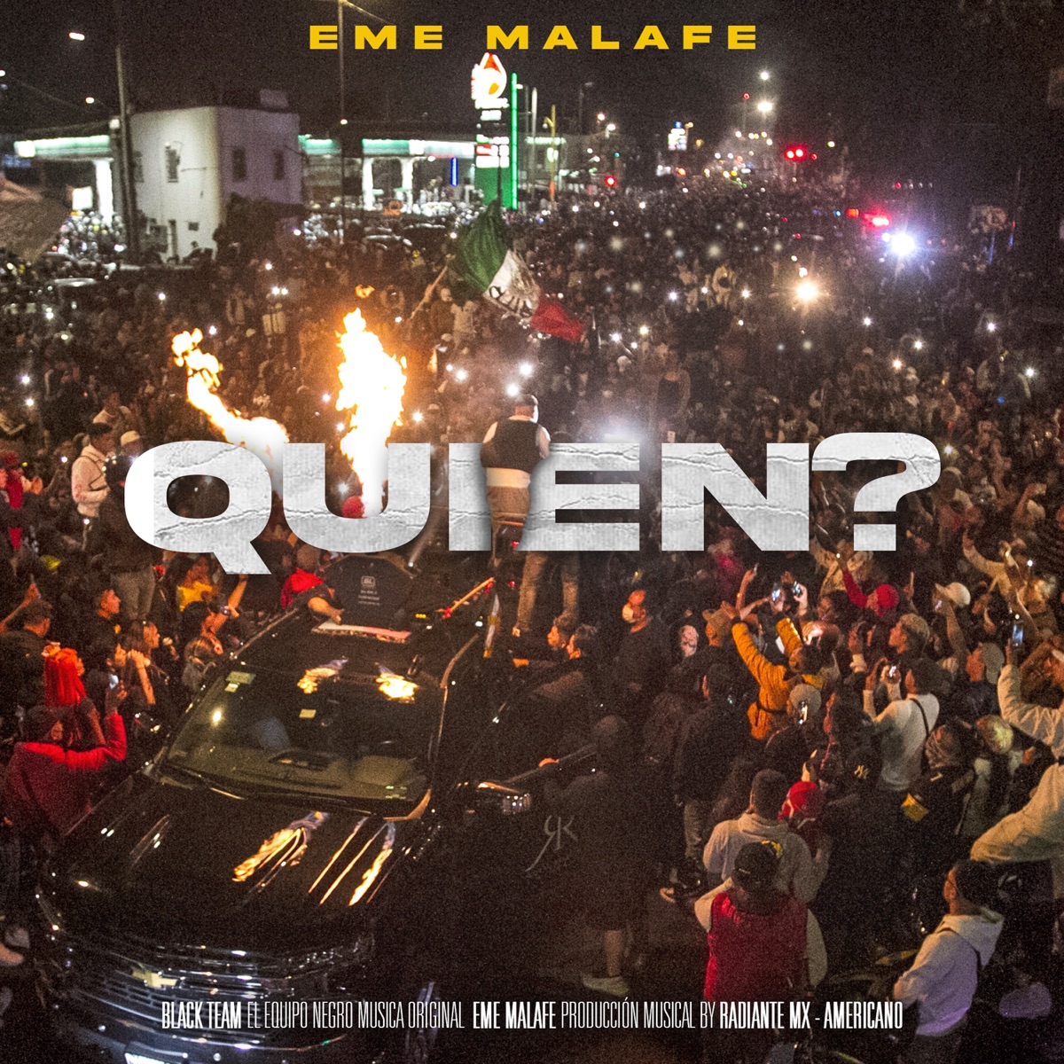 Quién? - Single by Eme MalaFe album cover