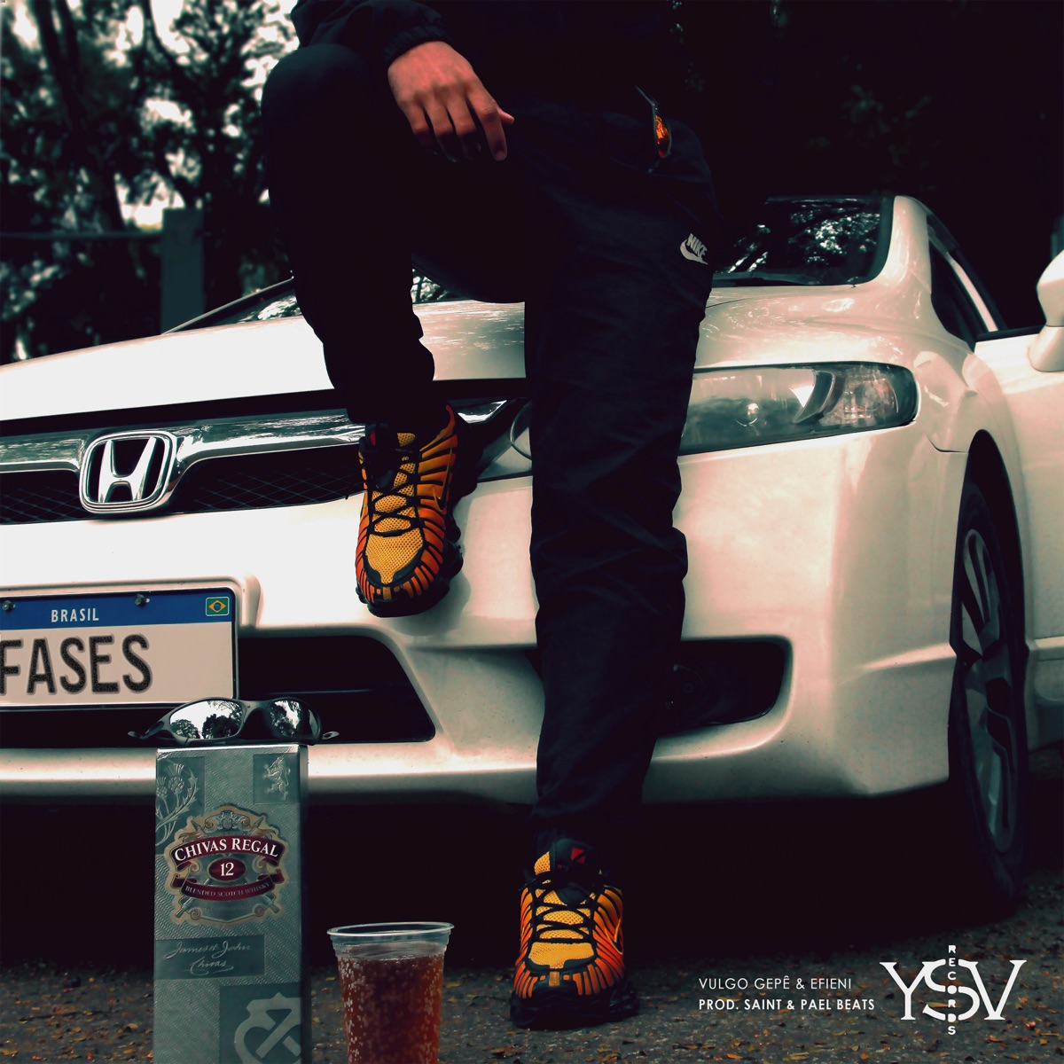 FASES - EP by Efieni & Vulgo Gepê album cover