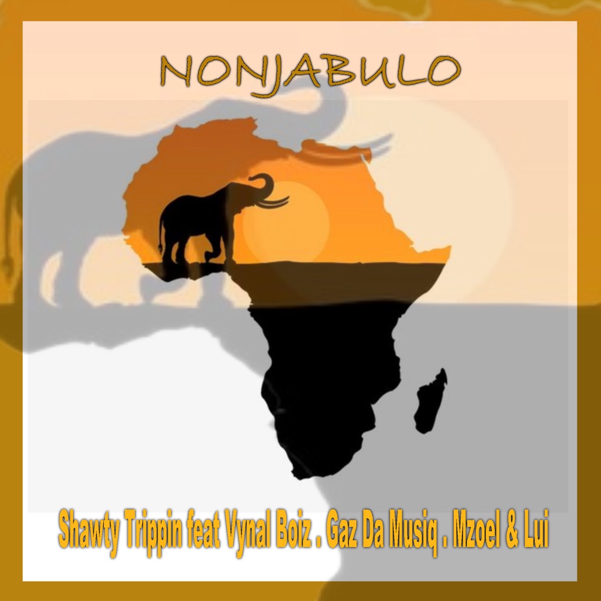 Nonjabulo (feat. VYNAL BOIZ, Gaz Da Musiq, Mzoel & LUI) - Single by SHAWTY TRIPPIN album cover
