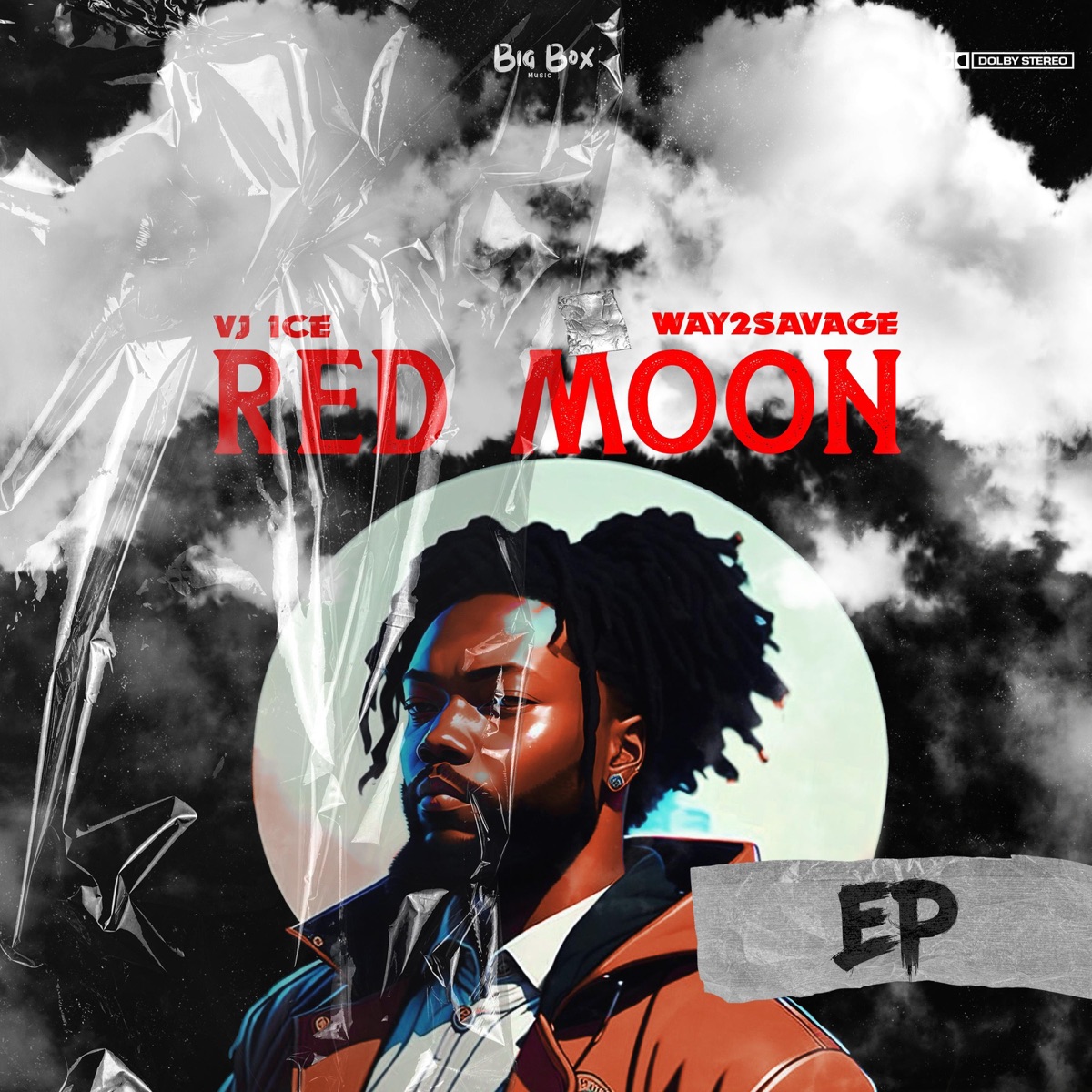 Red Moon by Vj Ice & WAY2SAVAGE album cover