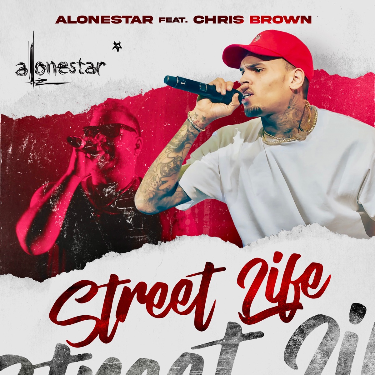 Street Life (feat. Chris Brown) - Single by Alonestar album cover