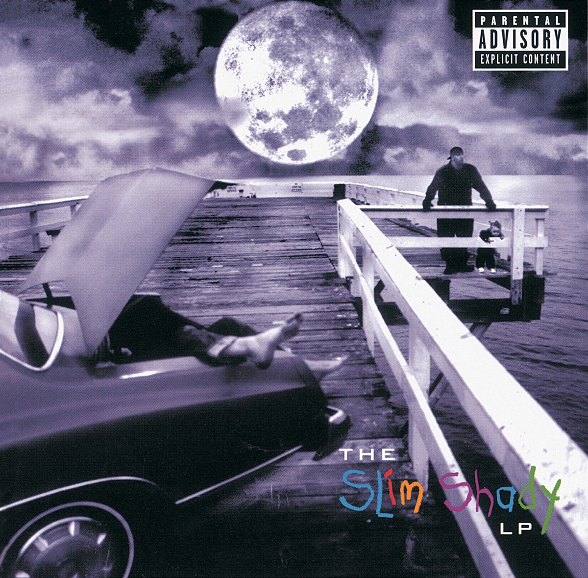 The Slim Shady LP by Eminem album cover