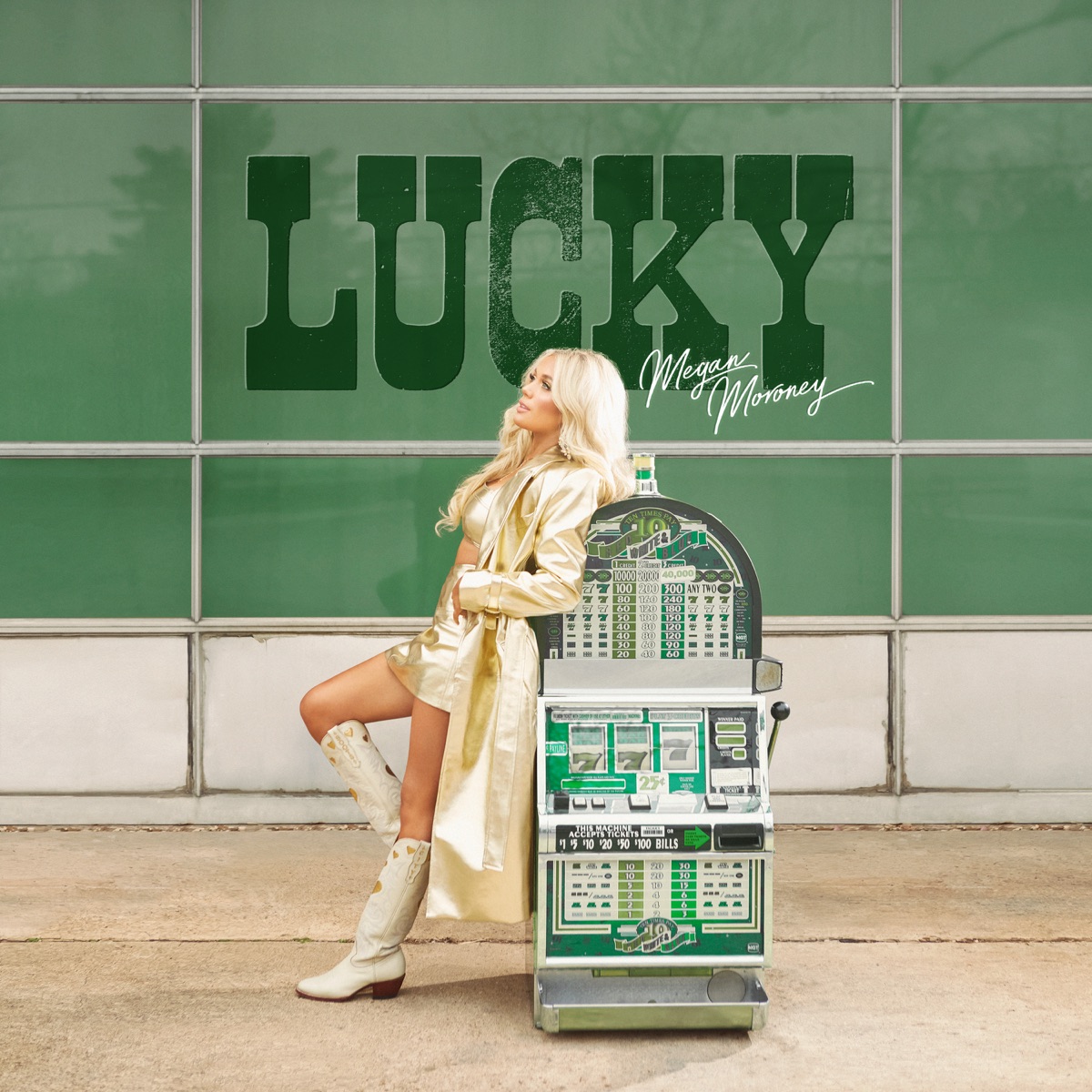 Lucky by Megan Moroney album cover