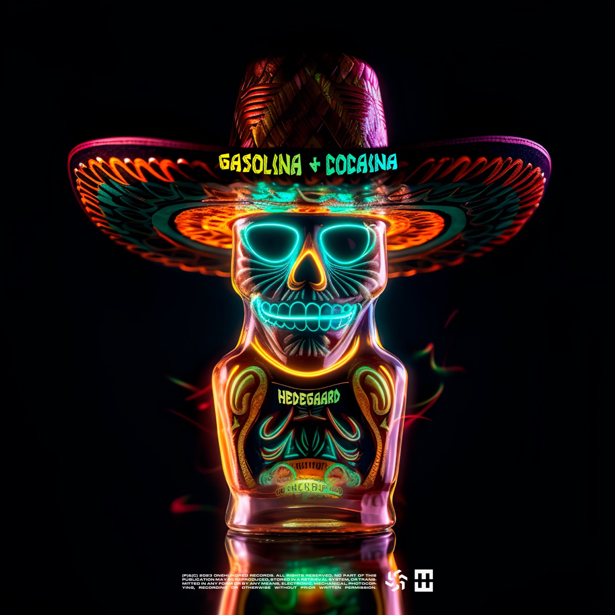 GASOLINA & COCAINA - Single by HEDEGAARD album cover