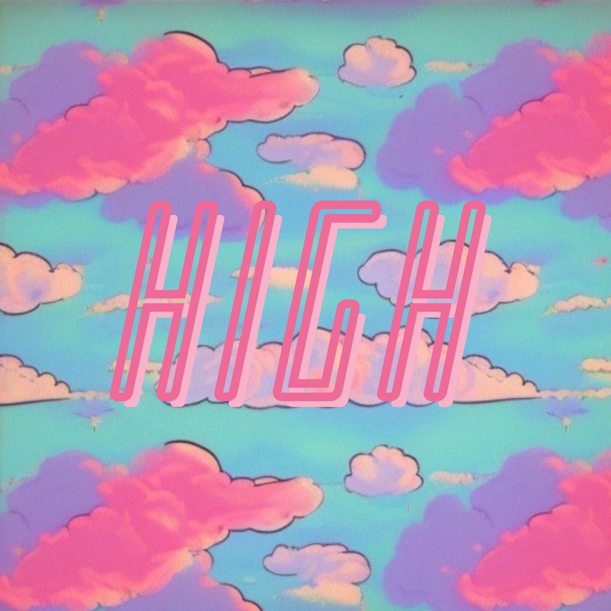 High - Single by Mishell Ivon & Vincent Kwok album cover