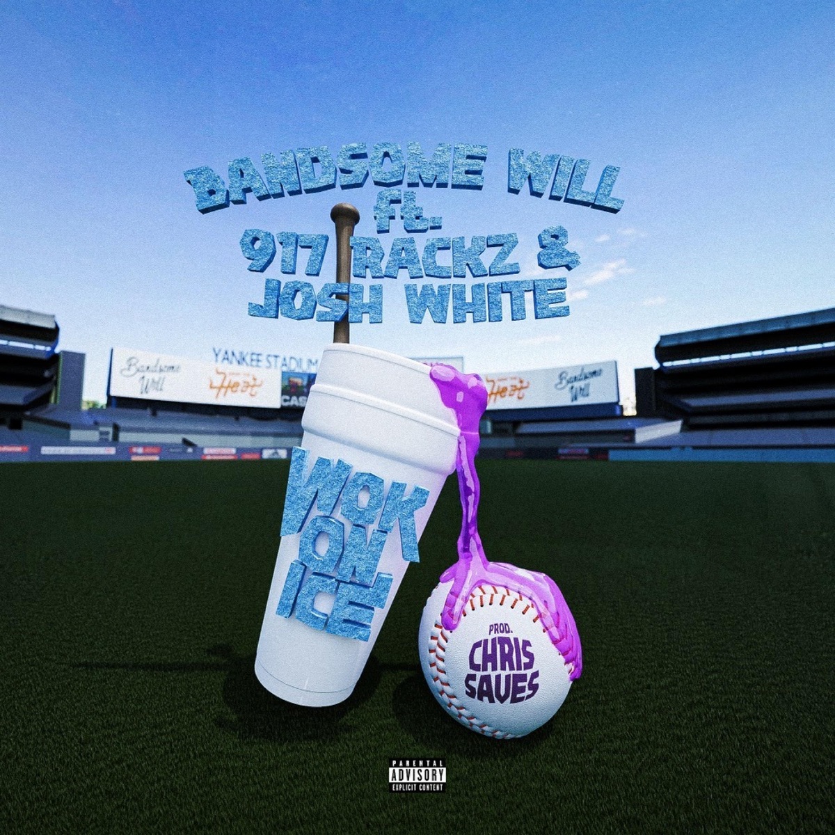 Wok On Ice (feat. 917 Rackz & Josh White) - Single by Bandsome Will album cover