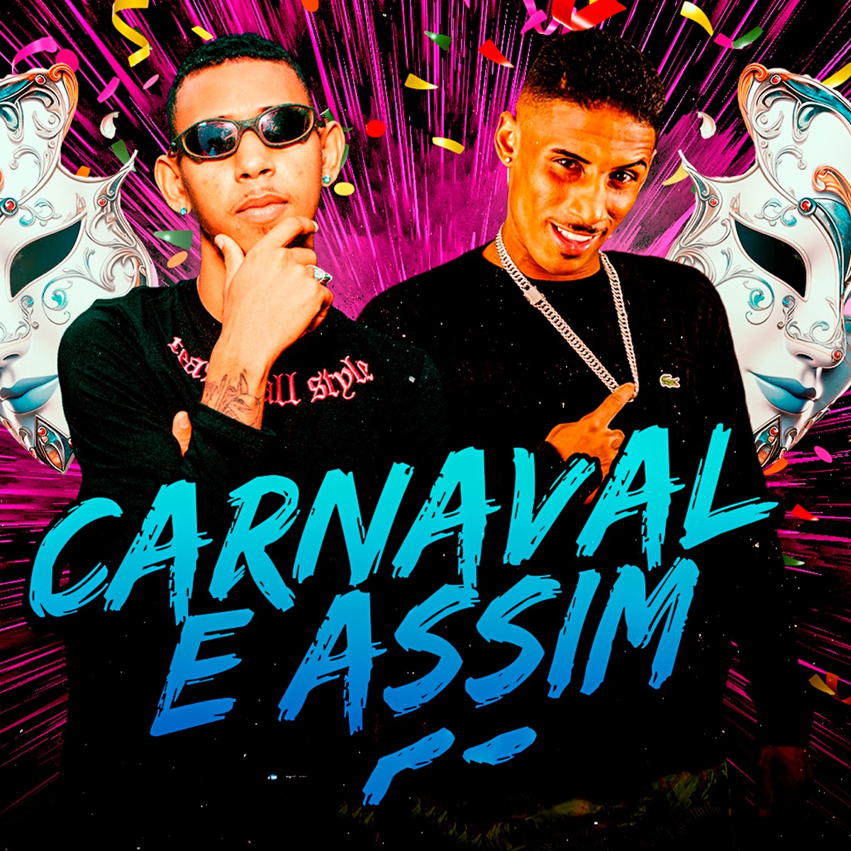 Carnaval É Assim - Single by Mc Veloz & vertinho borel album cover